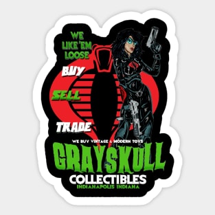 grayskullshirt1 Sticker